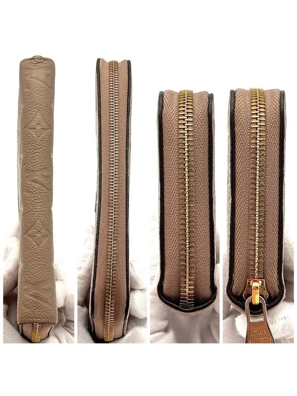 Louis Vuitton Wallet Zippy Tourterelle Beige
